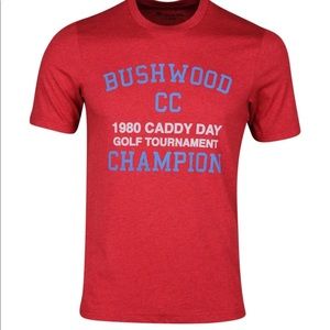 Travis Mathew Caddy Day Bushwood t-shirt size Large
